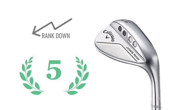 CALLAWAY WEDGE JAW RAW CHROME