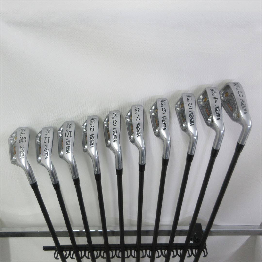 HONMA IronSet TwinMarks 2000-Alpha Reg 1S DORIC TITANIUM FEATHER WEIGHT 2 10pcs