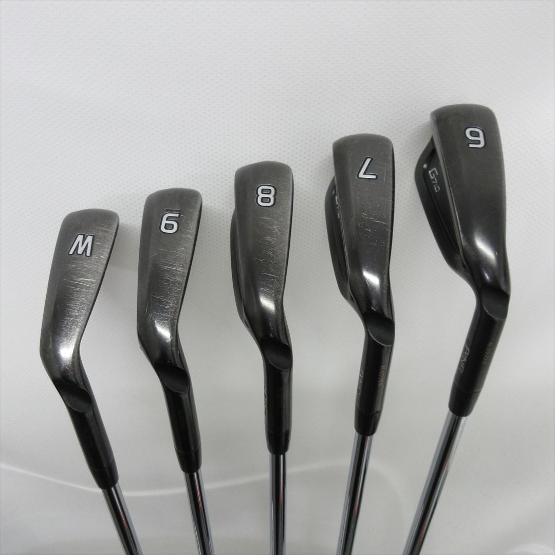 Ping Iron Set G710 Regular NS PRO 950GH neo 5 pieces Dot Color Black