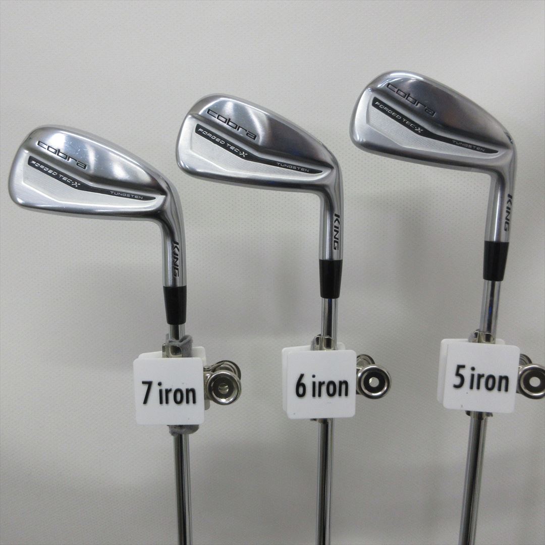 Cobra Iron Set KING FORGED TECx(2022) Stiff Dynamic Gold 95 S200 6 pieces