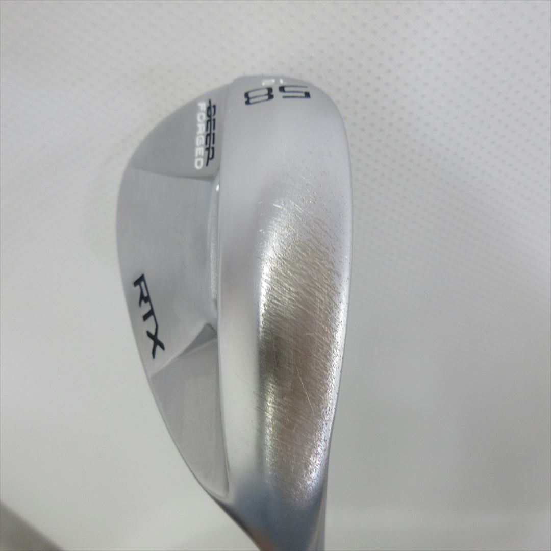 Cleveland Wedge Cleveland RTX DEEP FORGED 58° Dynamic Gold S200