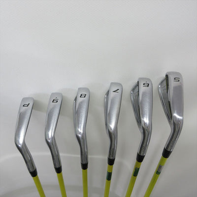 Bridgestone Iron Set J15DPF(Yellow) Regular Tour AD AD-50(MT Color) 6 pieces