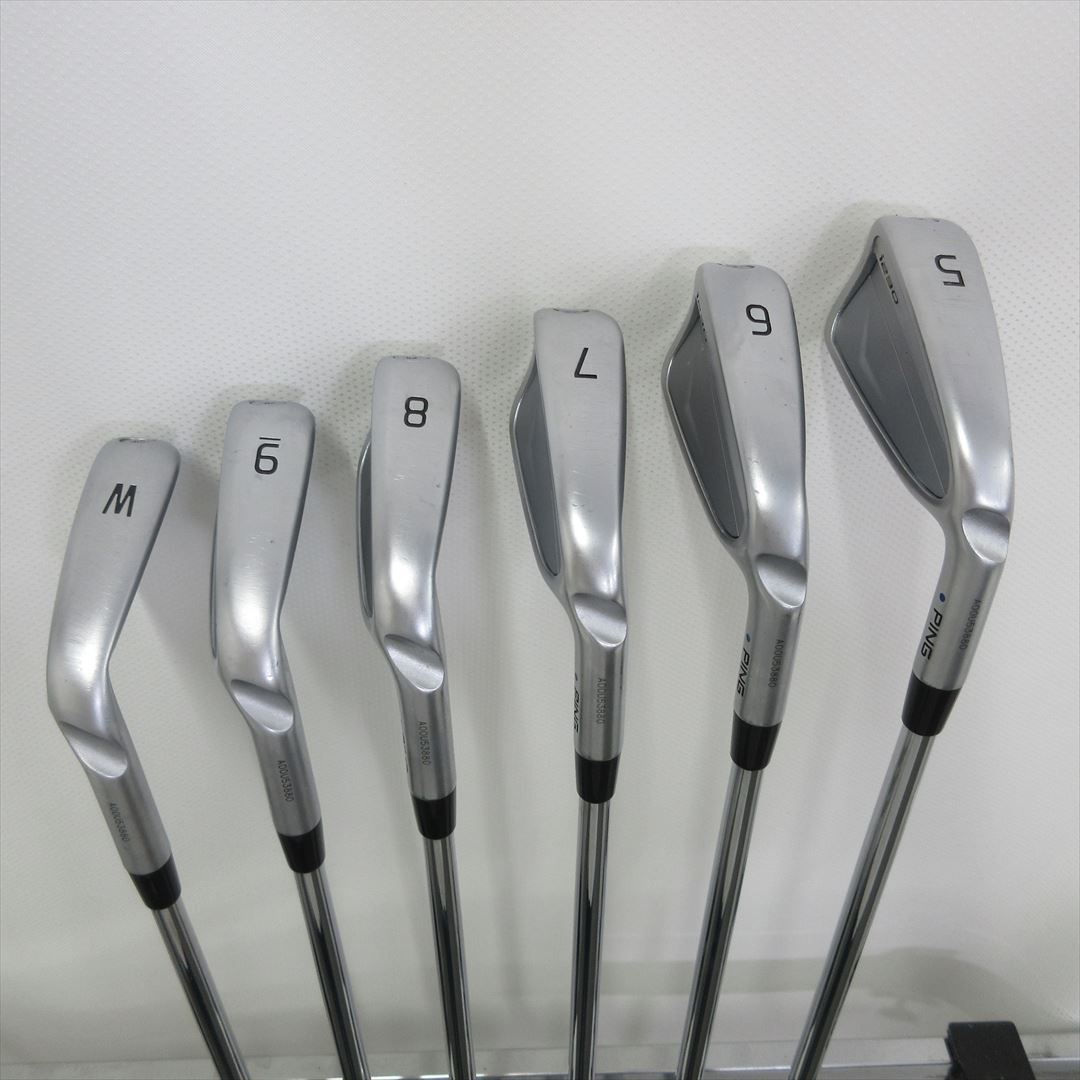 Ping Iron Set i230 Stiff Dynamic Gold EX S200 6 pieces Dot Color Blue