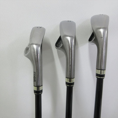 PRGR Iron Set egg FORGED(2012) Stiff egg original shaft 3 pieces