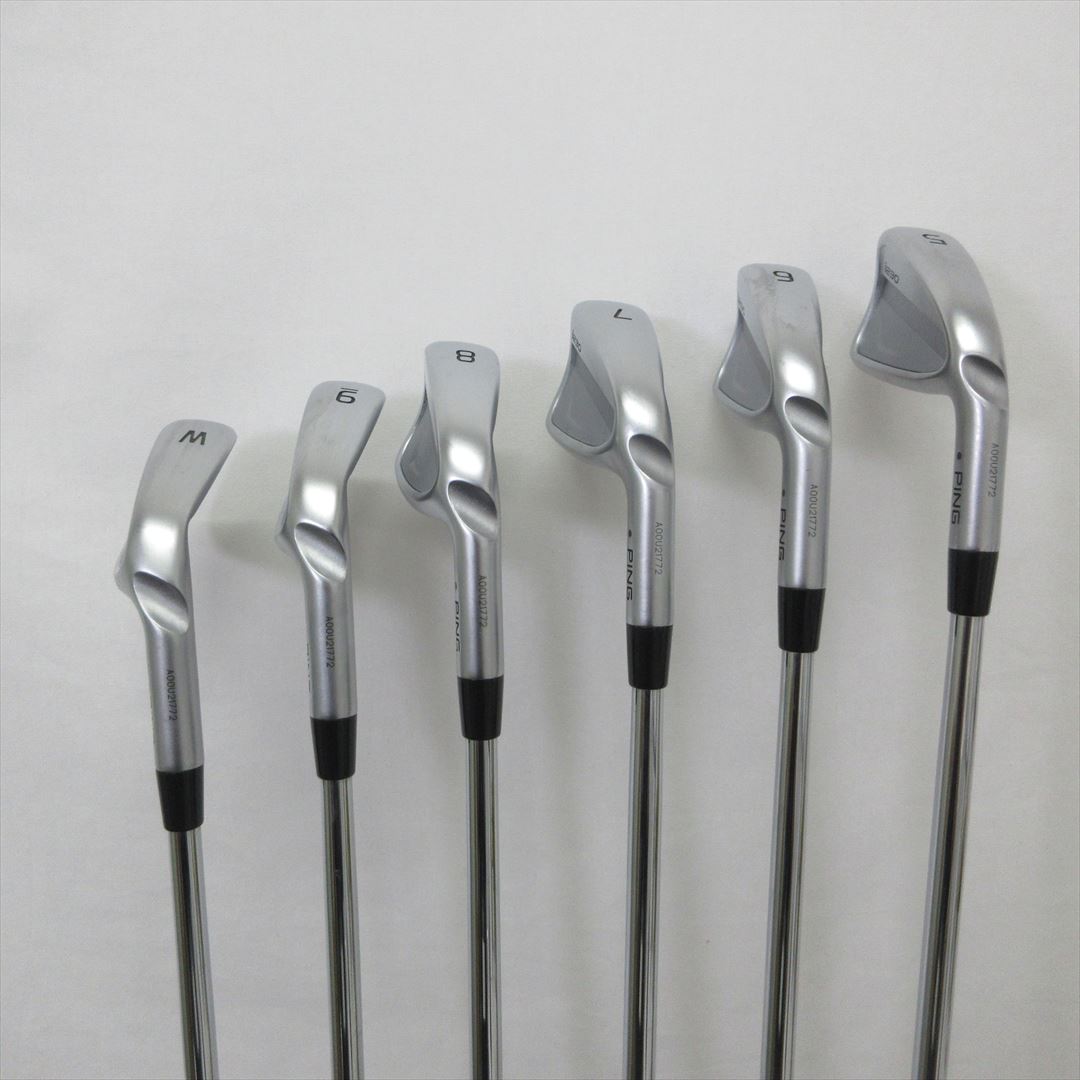 Ping Iron Set i230 Stiff Dynamic Gold S200 6 pieces Dot color Black
