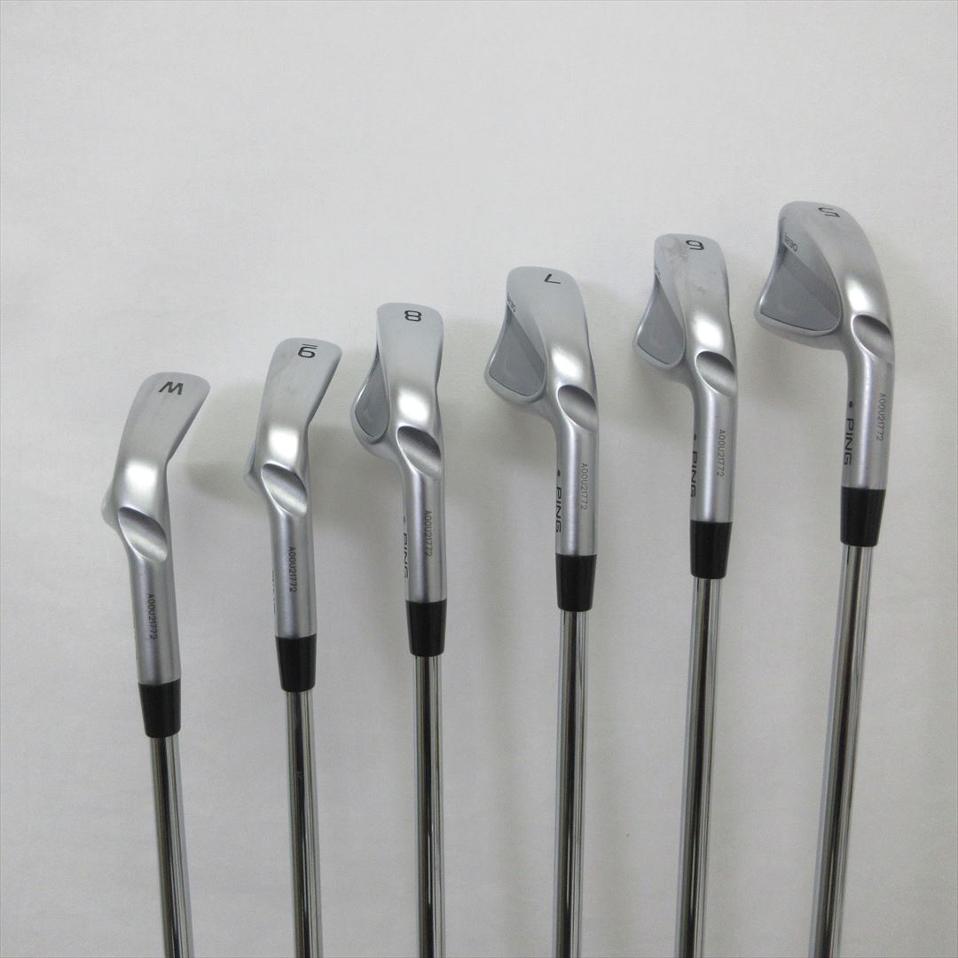 Ping Iron Set i230 Stiff Dynamic Gold S200 6 pieces Dot color Black: