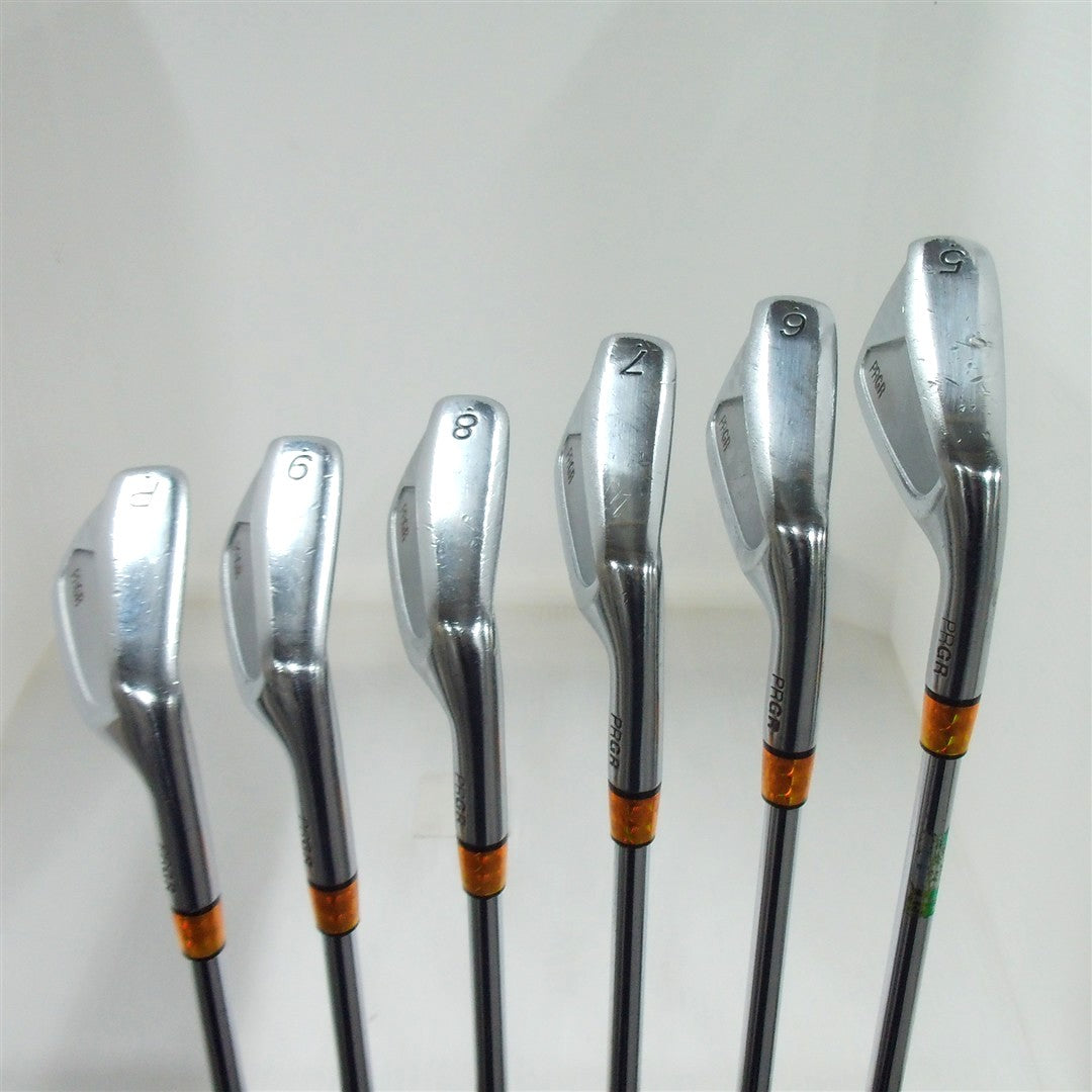 PRGR Iron Set RS FORGED Stiff Dynamic Gold S200 6 pieces