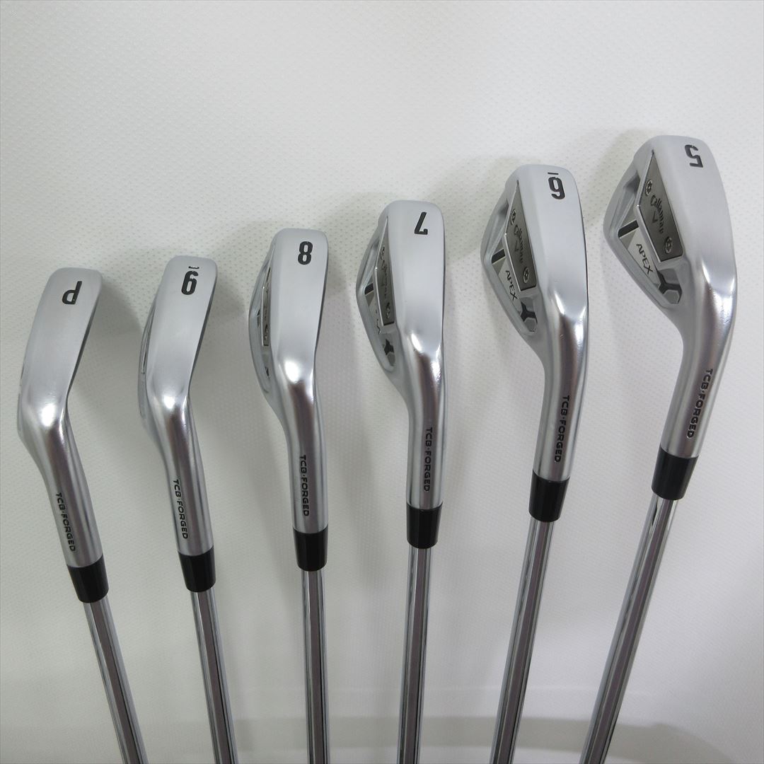 Callaway Iron Set APEX TCB(2021) Stiff NS PRO MODUS3 TOUR120 6 pieces