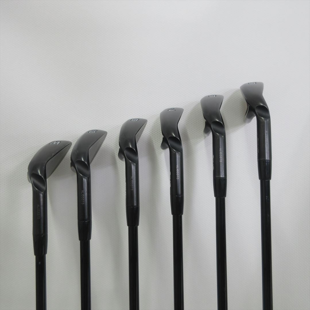 Ping Iron Set G710 G710 Regular ALTA J CB BLACK DotColor Black 6 pieces