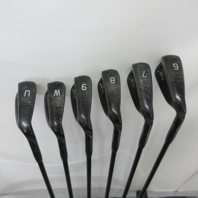 Ping Iron Set G710 Regular ALTA DISTANZA BLACK 40 6 Pieces Dot Color White