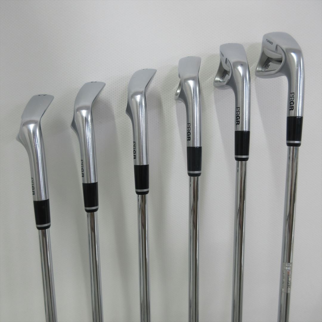 PRGR Iron Set RS FORGED(2018) StiffRegular Specsteel3 Ver 2 6 pieces