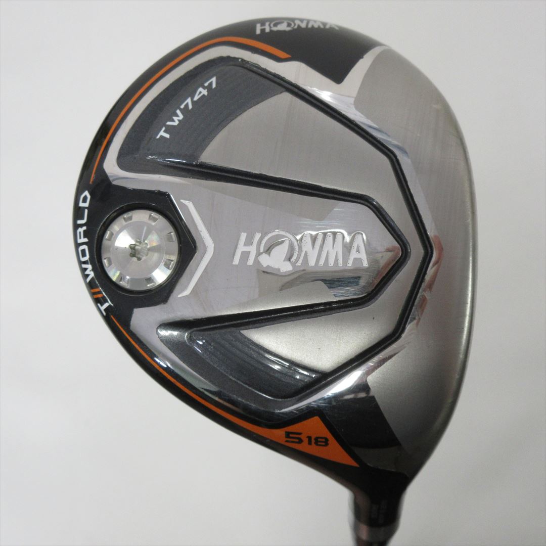 HONMA Fairway TOUR WORLD TW747 5W 18° Stiff VIZARD for 747 50