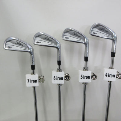 Titleist Iron Set Titleist CB 718 Stiff AMT TOUR WHITE S200 7 pieces