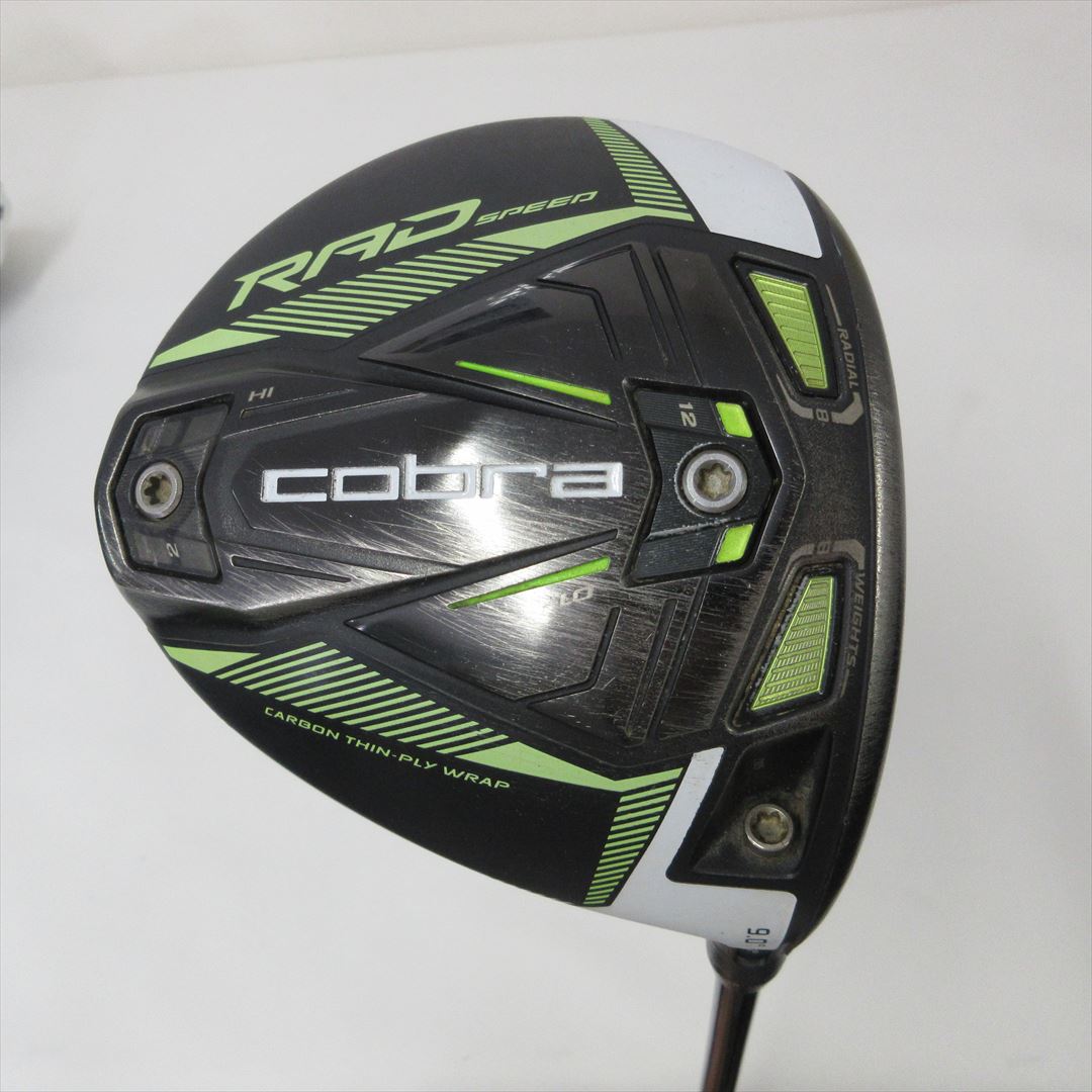 Cobra Driver KING RADSPEED 9° Stiff TENSEI Blue AV 65