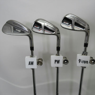 TaylorMade Iron Set Fair Rating M6 Stiff RE-AX 85 STEEL 7 pieces