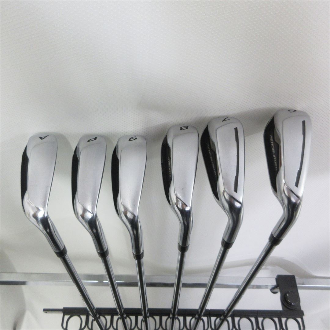 TaylorMade Iron Set AERO BURNER Stiff KBS C-TAPER 90 6 pieces