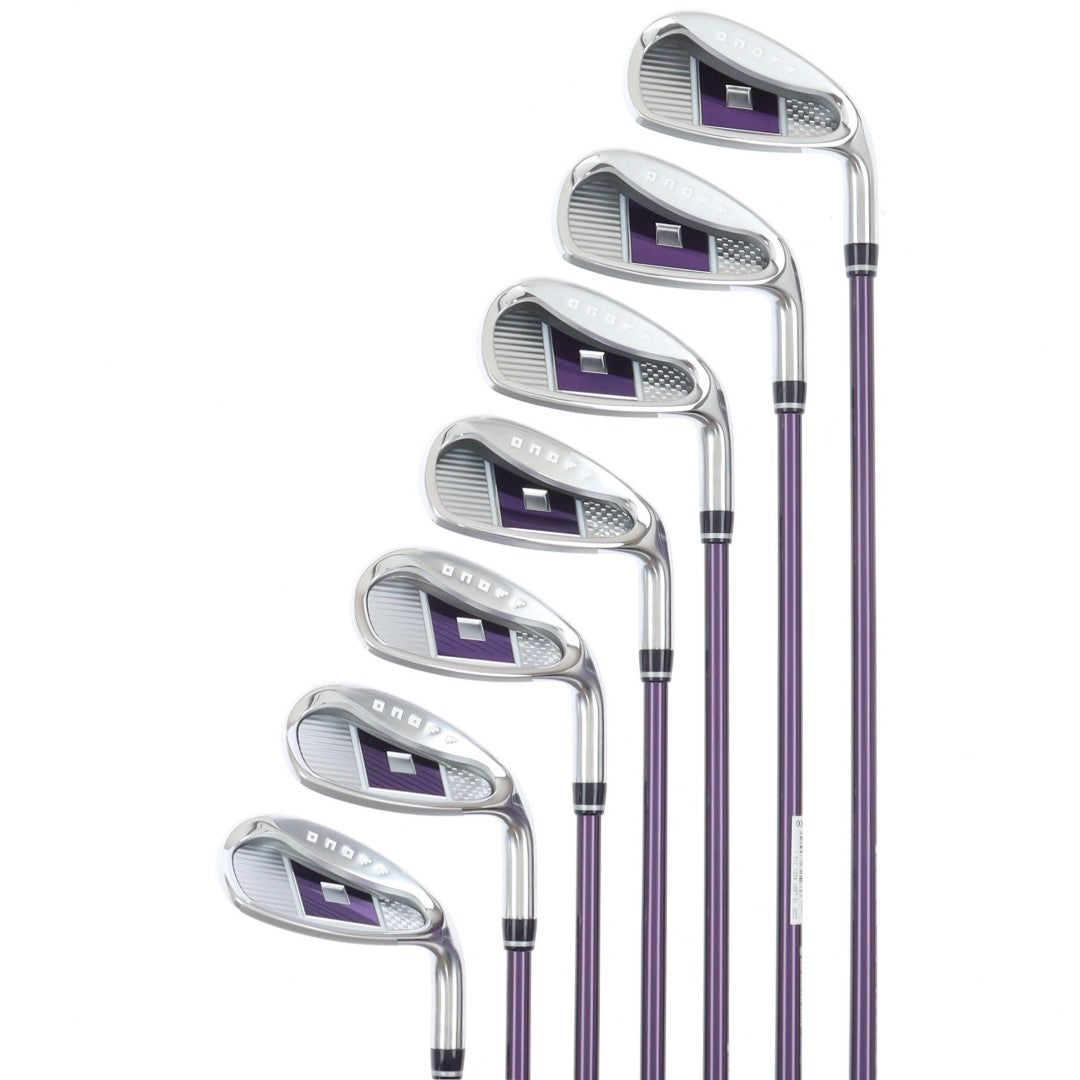 Daiwa Iron Set Open Box ONOFF -2023 Ladies SMOOTH KICK LP-423I(Purple) 7 pieces