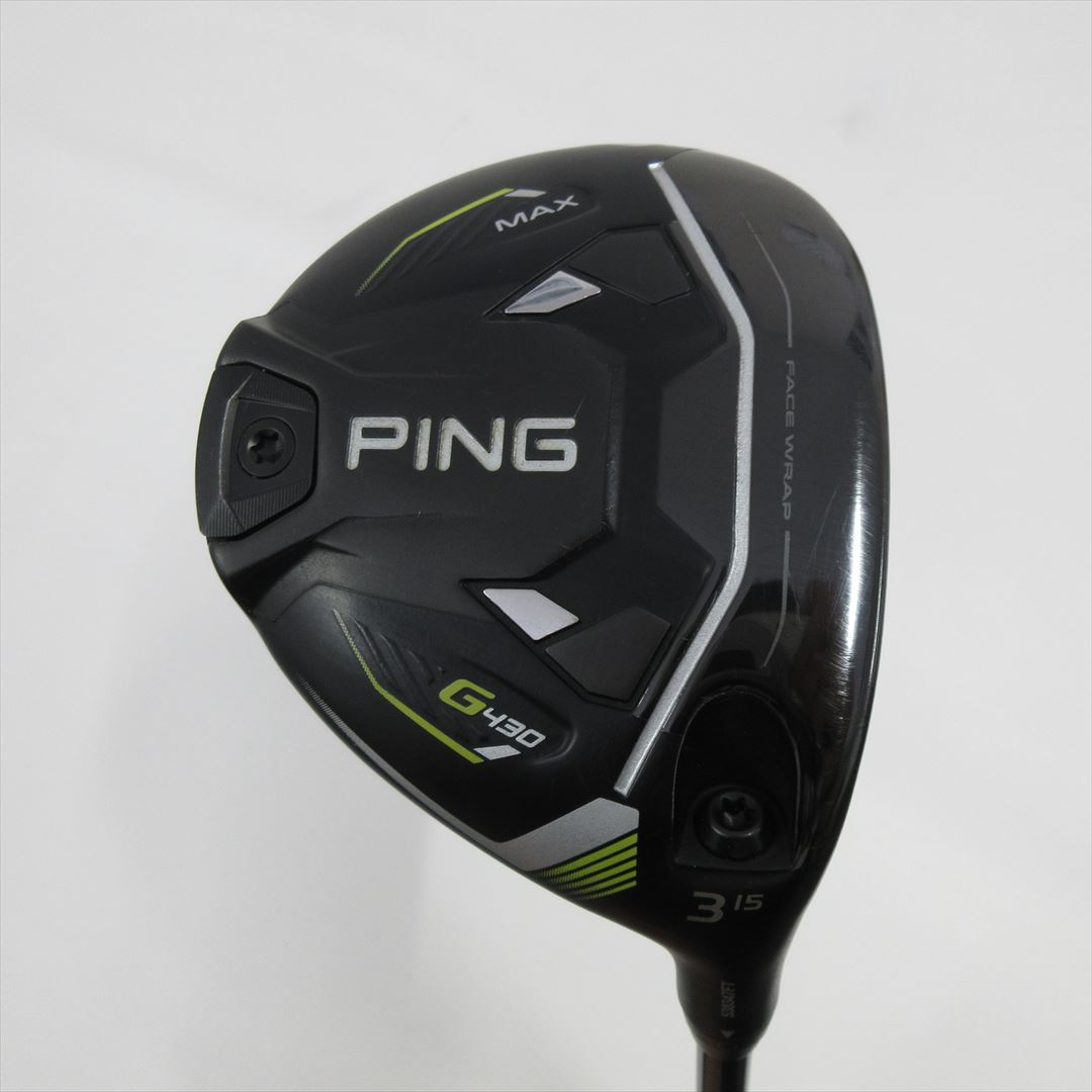 Ping Fairway G430 MAX 3W 15° Stiff ALTA J CB BLACK