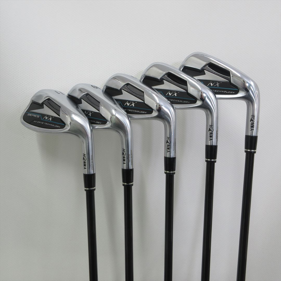 HONMA Iron Set BERES NX StiffRegular VIZARD FOR NX 45 5 pieces