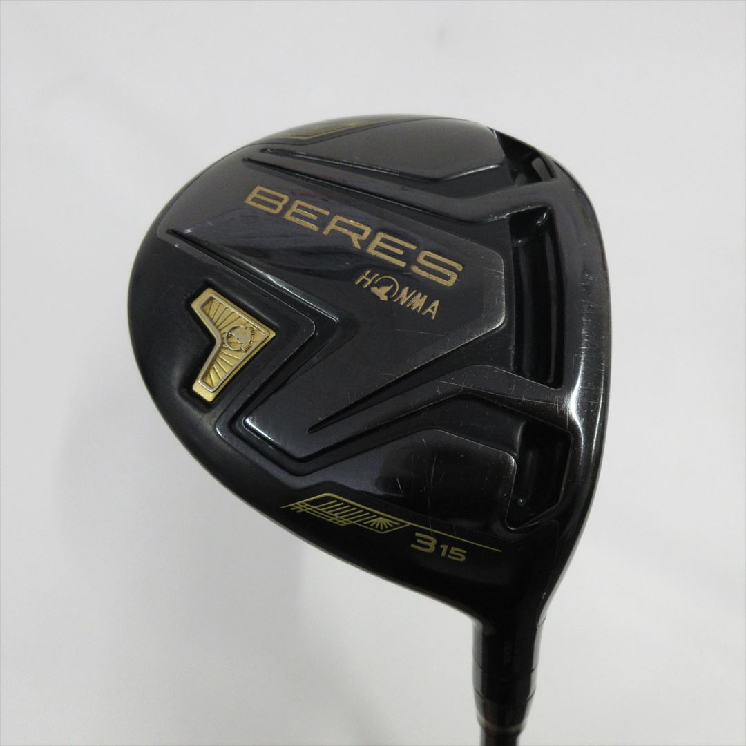 HONMA Fairway BERES BLACK 3W 15° StiffRegular ARMRQ MX BLACK