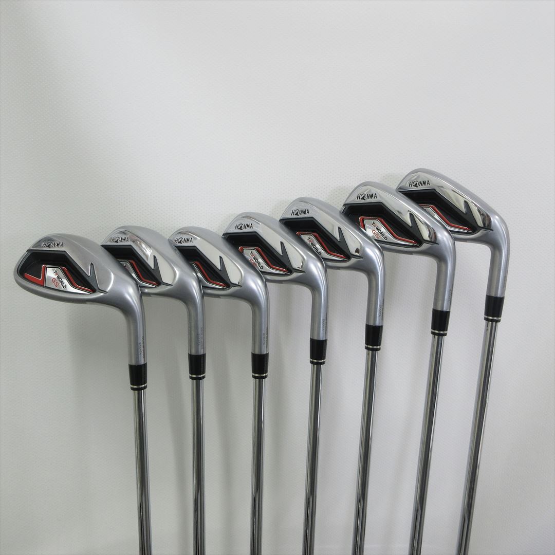 HONMA Iron Set TOUR WORLD GS Stiff NS PRO ZELOS FOR TOUR WORLD 7 pieces