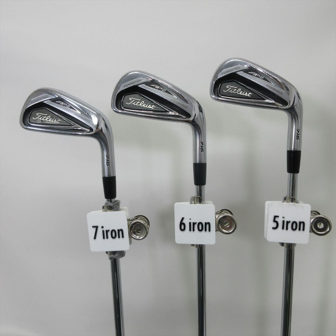 Titleist Iron Set Titleist AP2 716 Stiff Dynamic Gold AMT S200 6 pieces