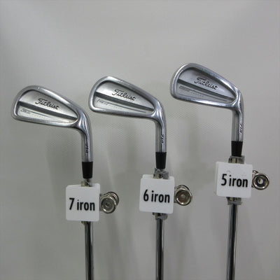 Titleist Iron Set Titleist CB 714 Stiff NS PRO MODUS3 TOUR105 D.S.T. 6 pieces