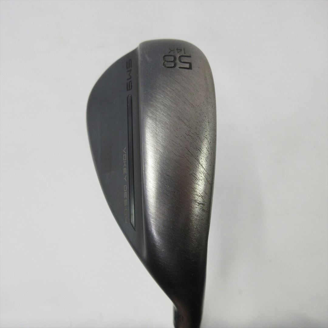 Titleist Wedge VOKEY SPIN MILLED SM9 JetBlack 58° Dynamic Gold S200