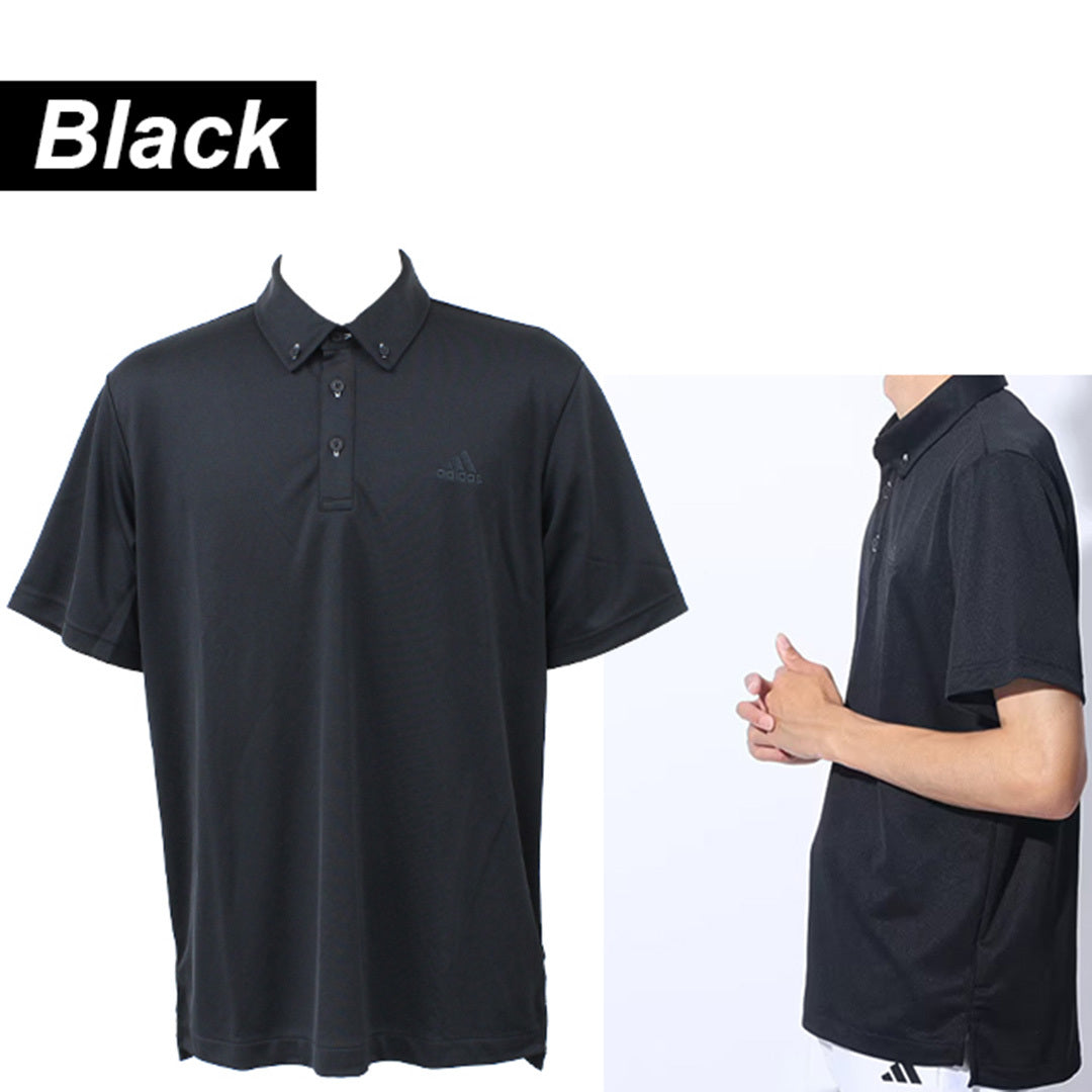 Performance Golf Polo for Men - Short Sleeve-Black