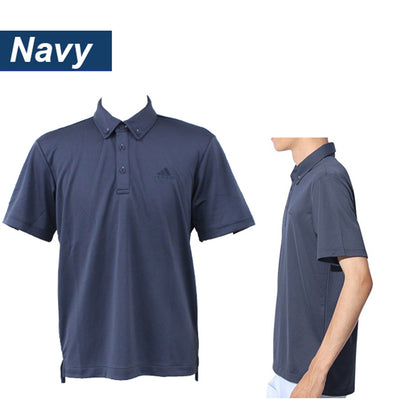 Performance Golf Polo for Men - Short Sleeve-Navy