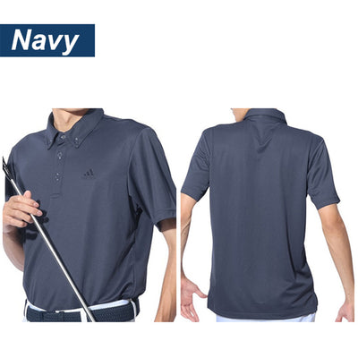 Performance Golf Polo for Men - Short Sleeve-Navy