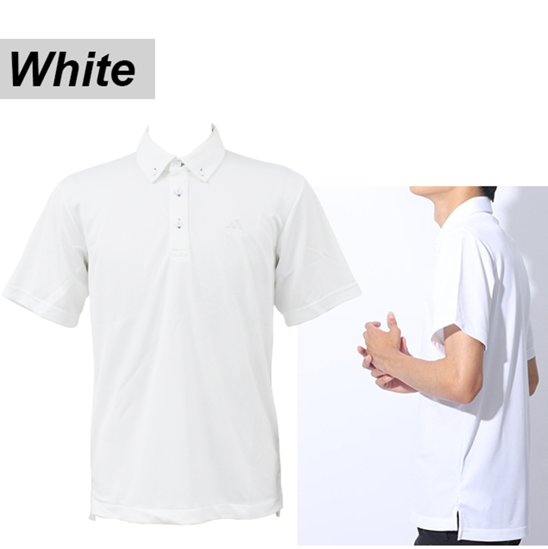 Performance Golf Polo for Men - Short Sleeve-White