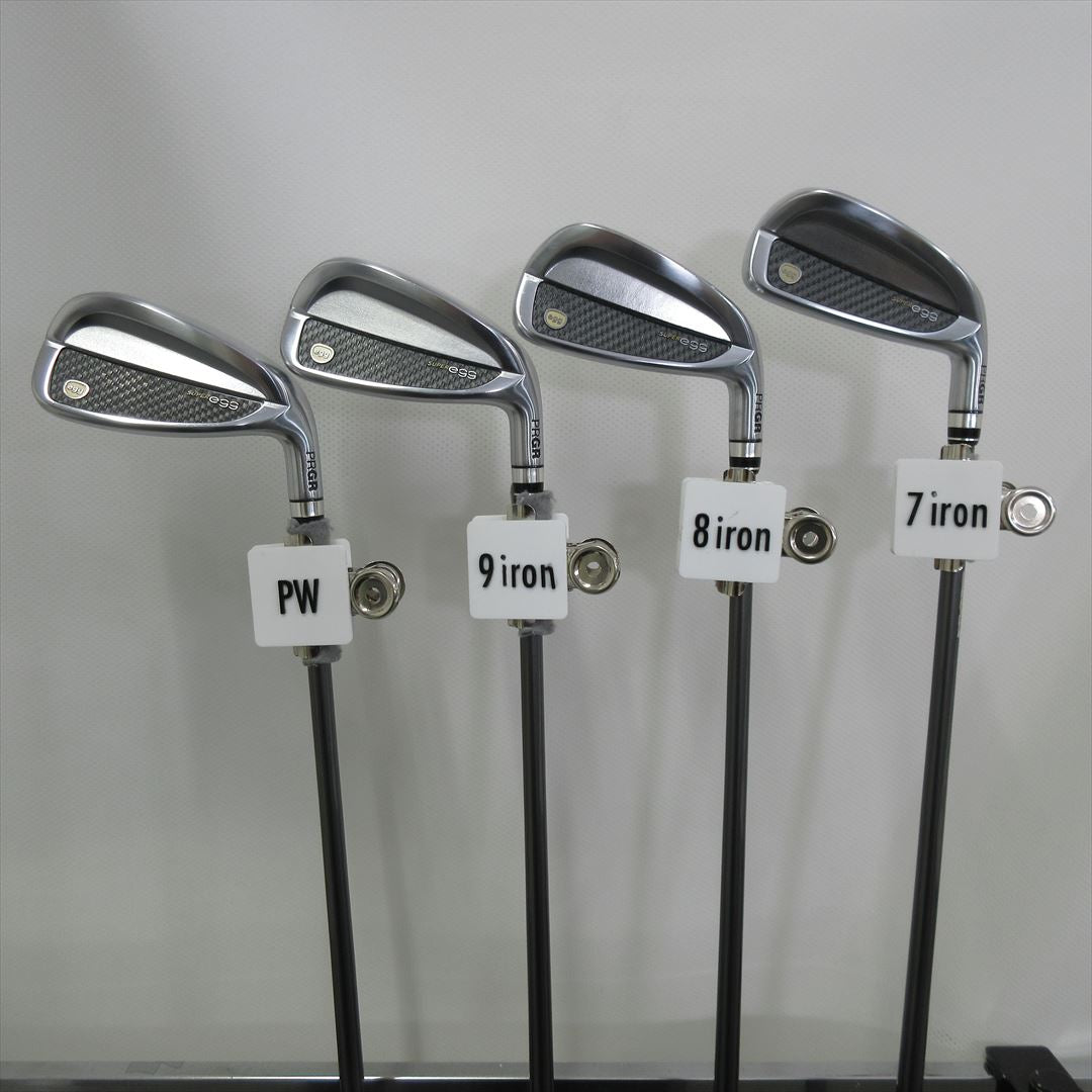 PRGR Iron Set SUPER egg -2022 Senior egg Original Shaft 7 pieces