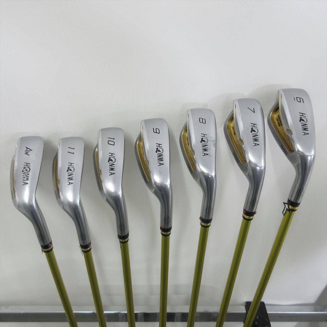 HONMA Iron Set Fair Rating BERES IS-06 Regular 3S ARMRQX 47 7 pieces