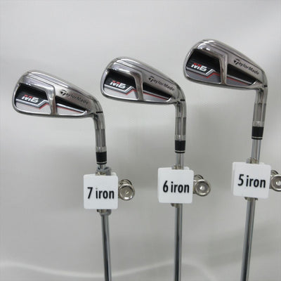 TaylorMade Iron Set M6 Stiff RE-AX 85 STEEL 6 pieces