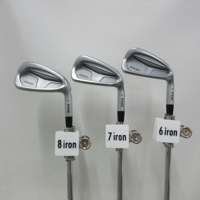 Ping Iron Set i200 Stiff KBS TOUR 120 5 pieces Dot Color Yellow