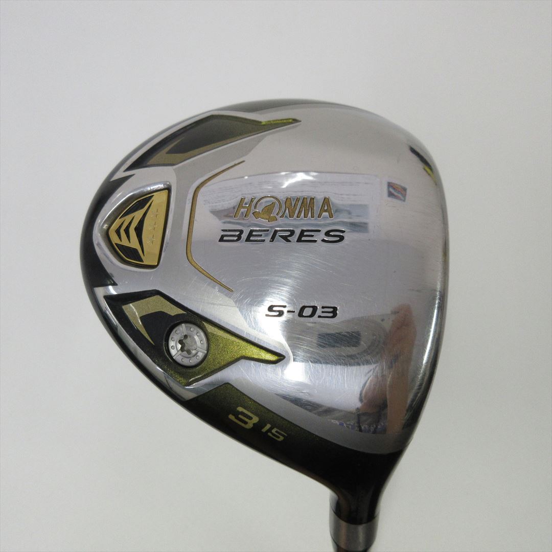 HONMA Fairway BERES S-03 3W 15° Regular 3S ARMRQ8 49