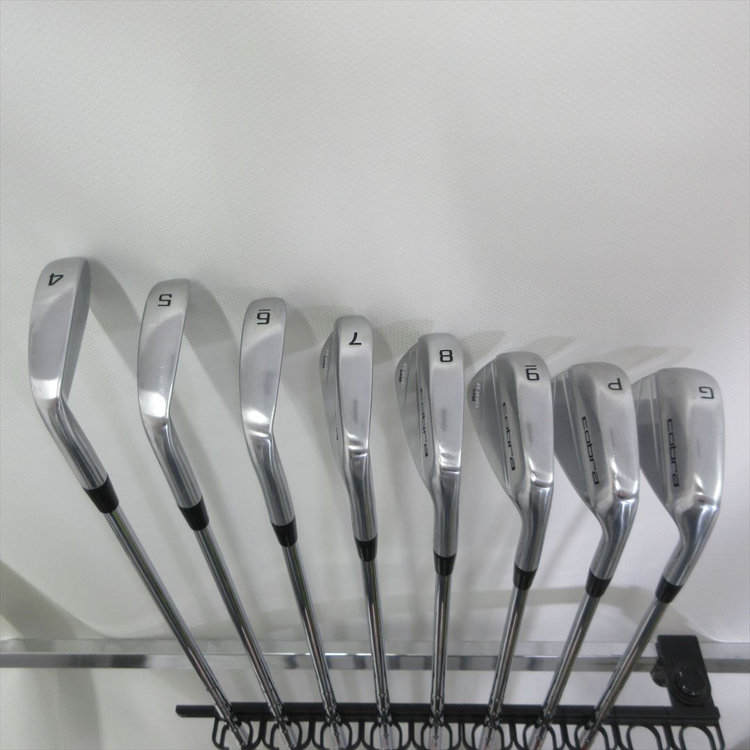 Cobra Iron Set KING FORGED CB/MB(Silver)(2023) Stiff NS PRO MODUS3 TOUR105 8pcs