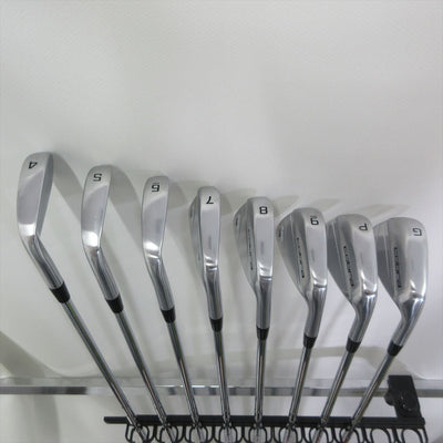 Cobra Iron Set KING FORGED CB/MB(Silver)(2023) Stiff NS PRO MODUS3 TOUR105 8pcs