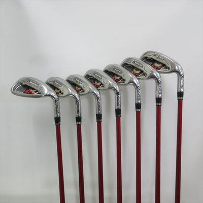 TaylorMade Iron Set BURNER XD Stiff RE-AX SUPERFAST 55 7 pieces