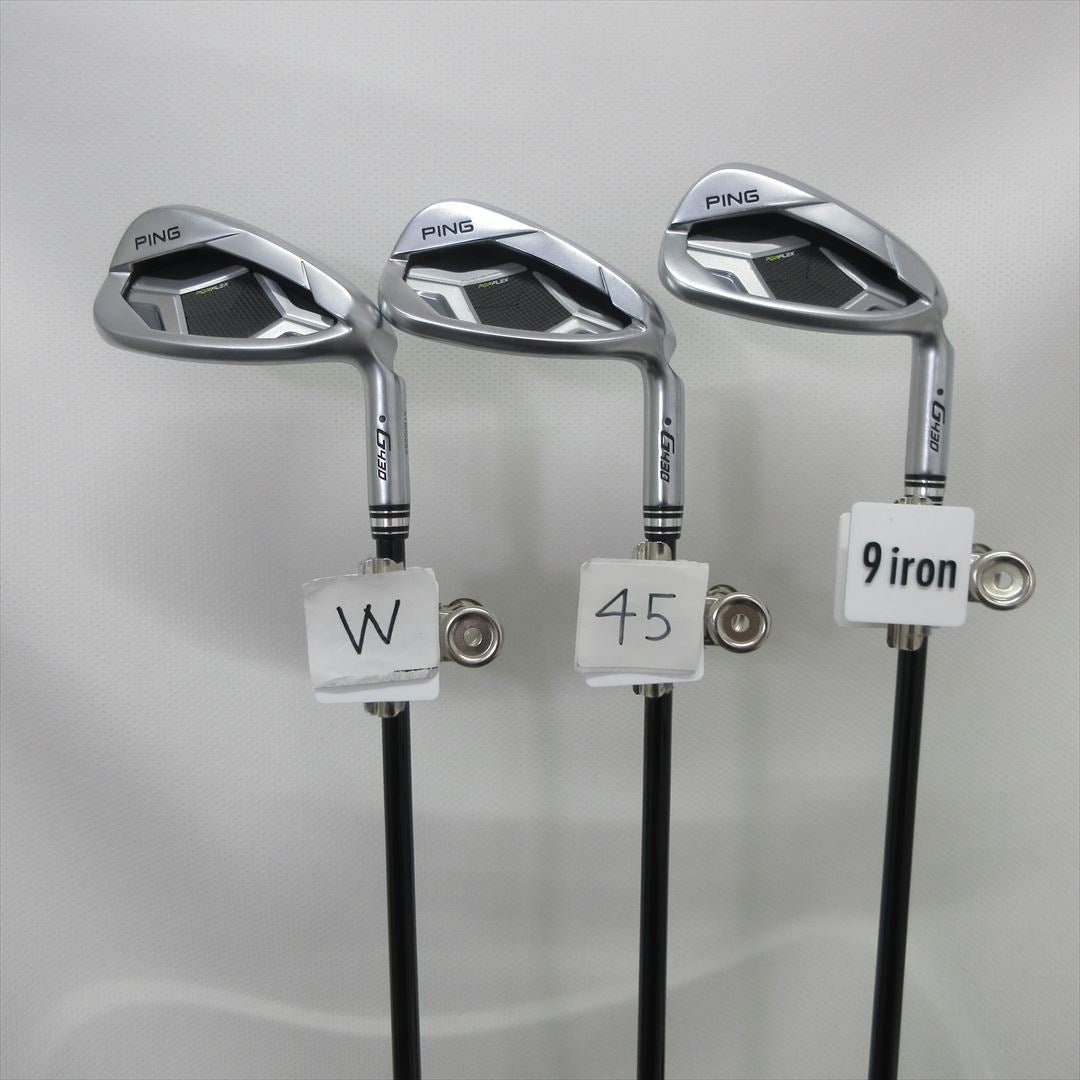 Ping Iron Set G430 Regular ALTA J CB BLACK 6 pieces Dot Color Black