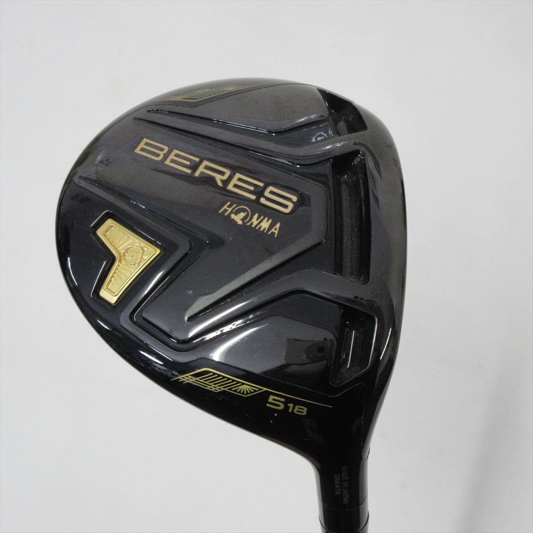 HONMA Fairway BERES BLACK 5W 18° Stiff ARMRQ MX BLACK