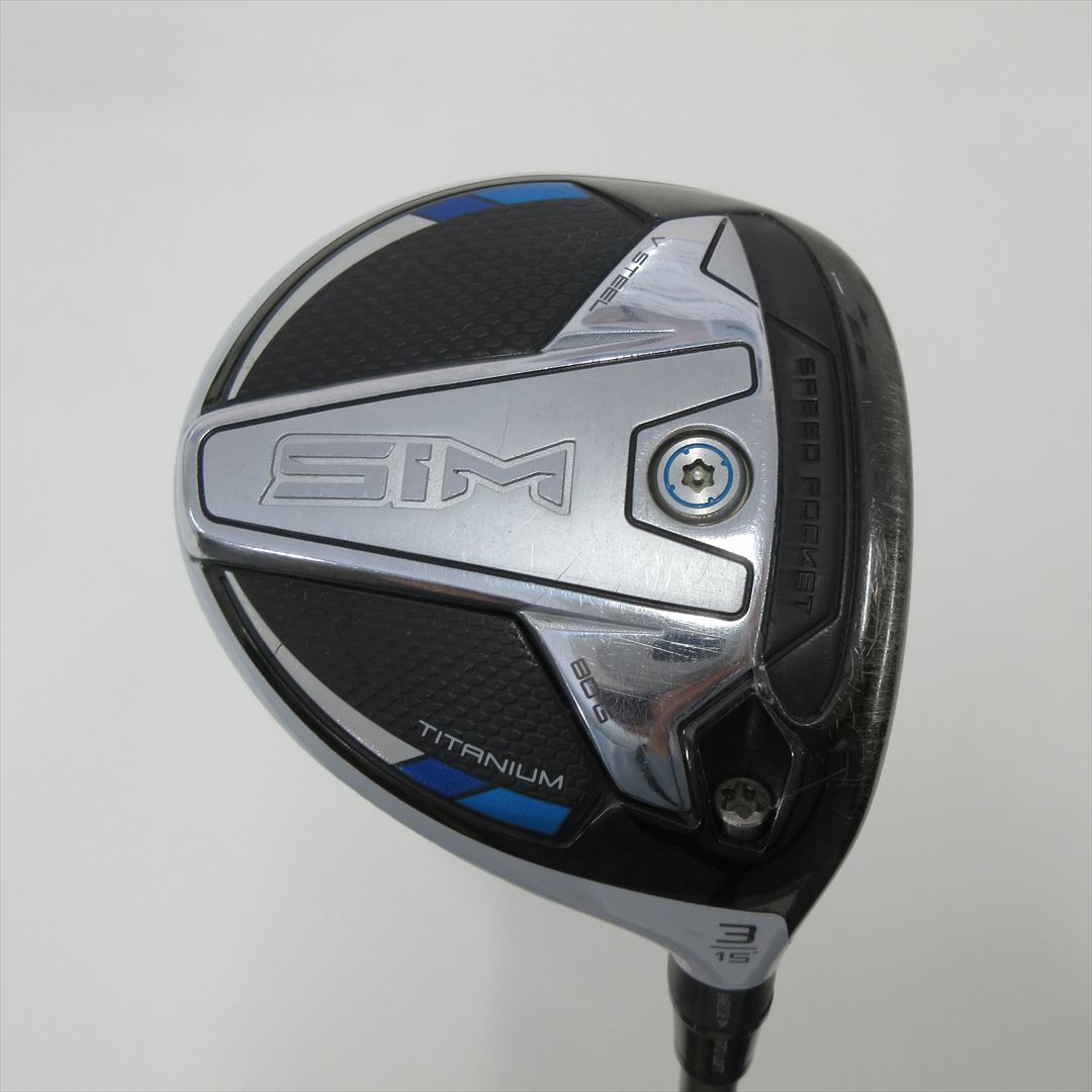 TaylorMade Fairway SIM 3W 15° Stiff Tour AD XC-6