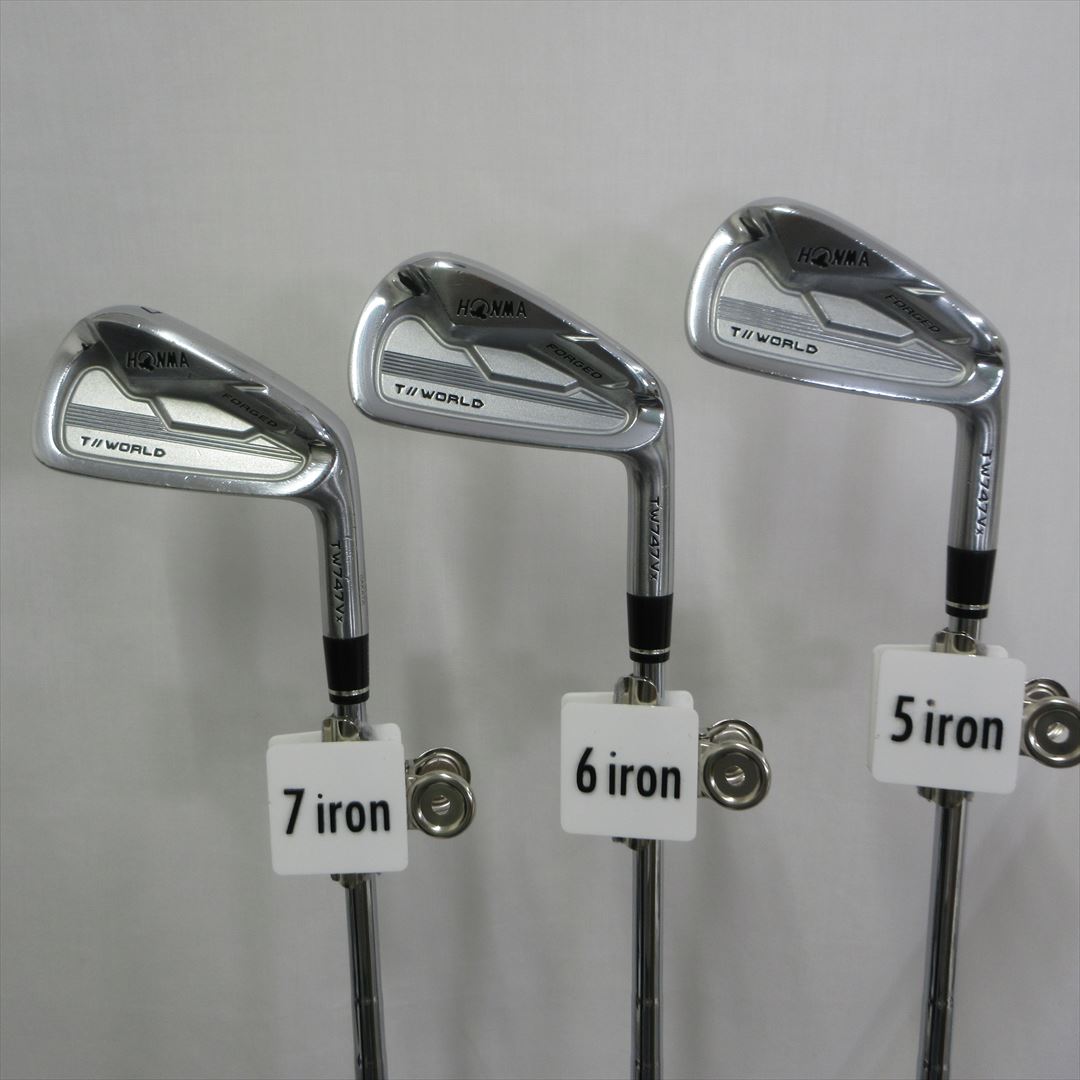 HONMA Iron Set TOUR WORLD TW747Vx Stiff NS PRO MODUS3 FOR TOUR WORLD 6 pieces