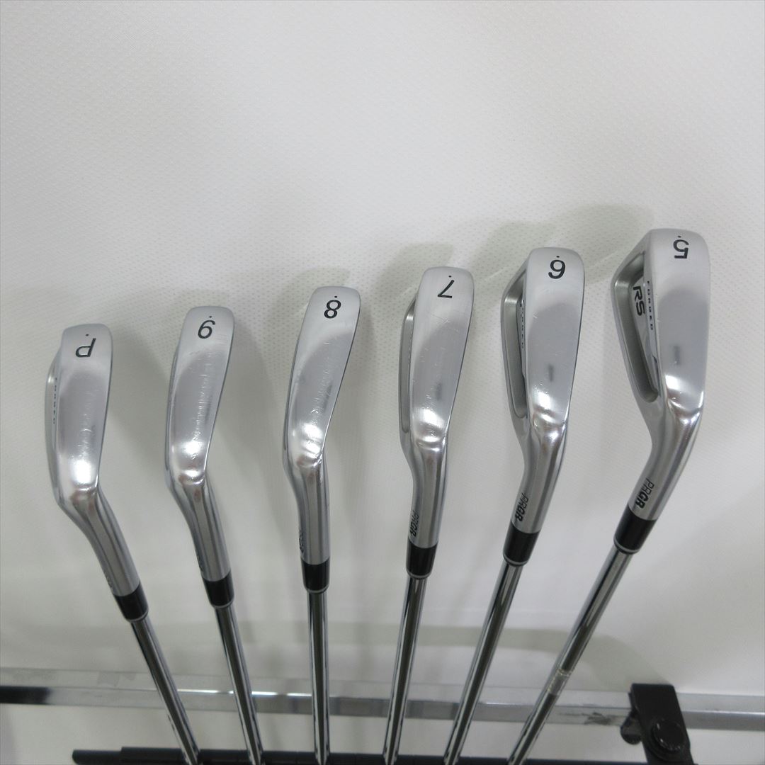 PRGR Iron Set RS FORGED(2018) StiffRegular Specsteel3 Ver 2 6 pieces