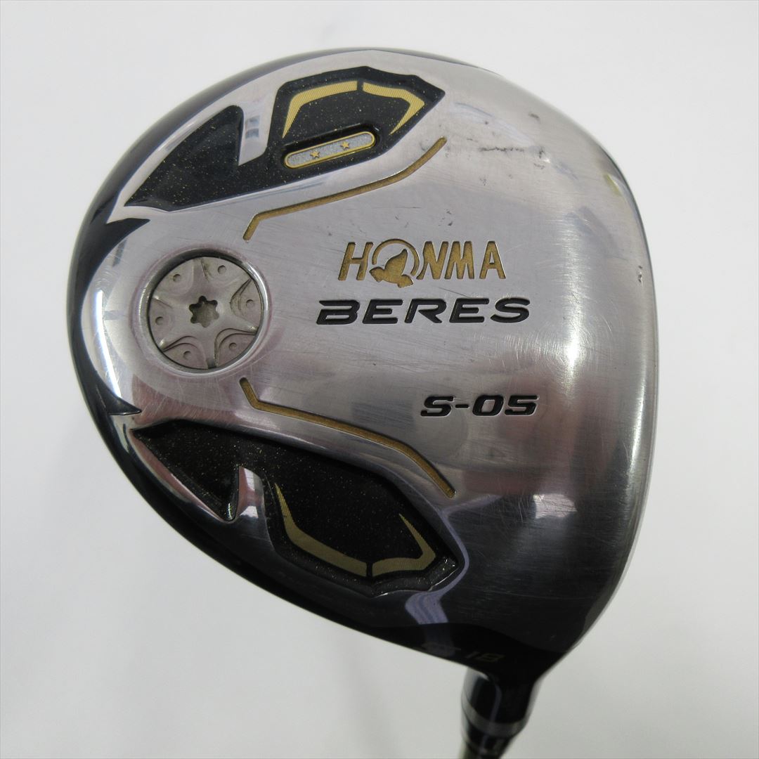 HONMA Fairway BERES S-05 5W 18° StiffRegular 2S ARMRQ 48