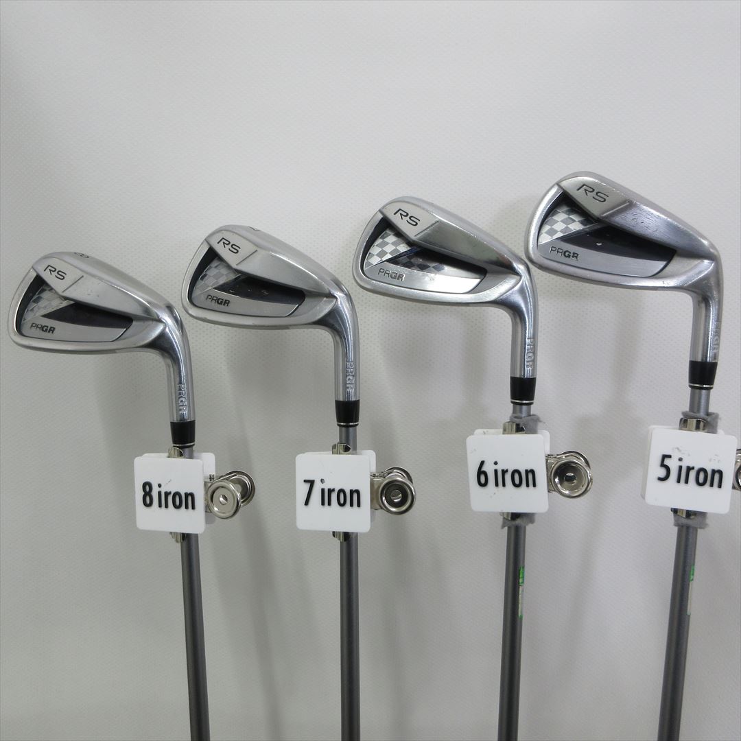 PRGR Iron Set RS Titan Face Regular RS 7 pieces