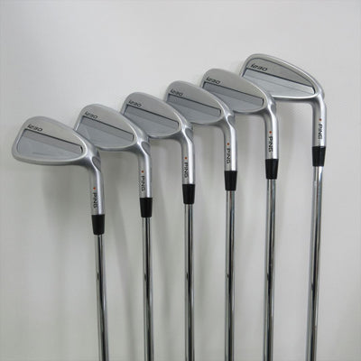 Ping Iron Set i230 Regular NS PRO MODUS3 TOUR120 6 pieces Dot Color Orange