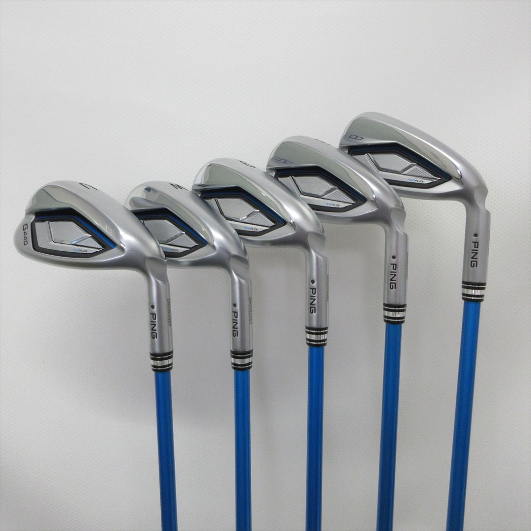 Ping Iron Set G440 StiffRegular ALTA J CB BLUE 5 pieces Dot