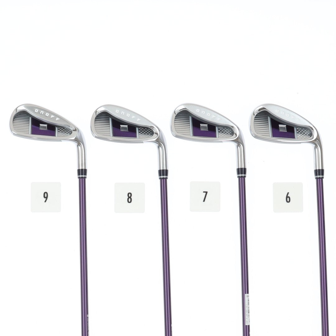 Daiwa Iron Set Open Box ONOFF -2023 Ladies SMOOTH KICK LP-423I(Purple) 7 pieces